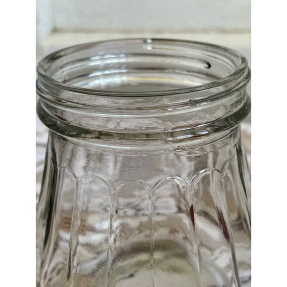 Vintage 1930s Nut/Spice Chopper Glass Jar Metal Farmhouse Decor - Picture 4 of 14